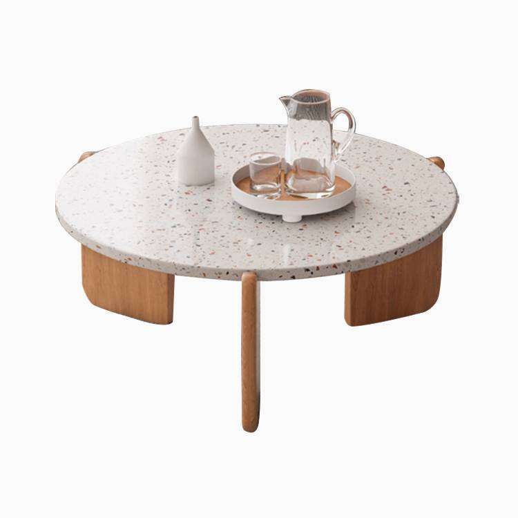 HH-A168 Modern Round Marble Coffee Table