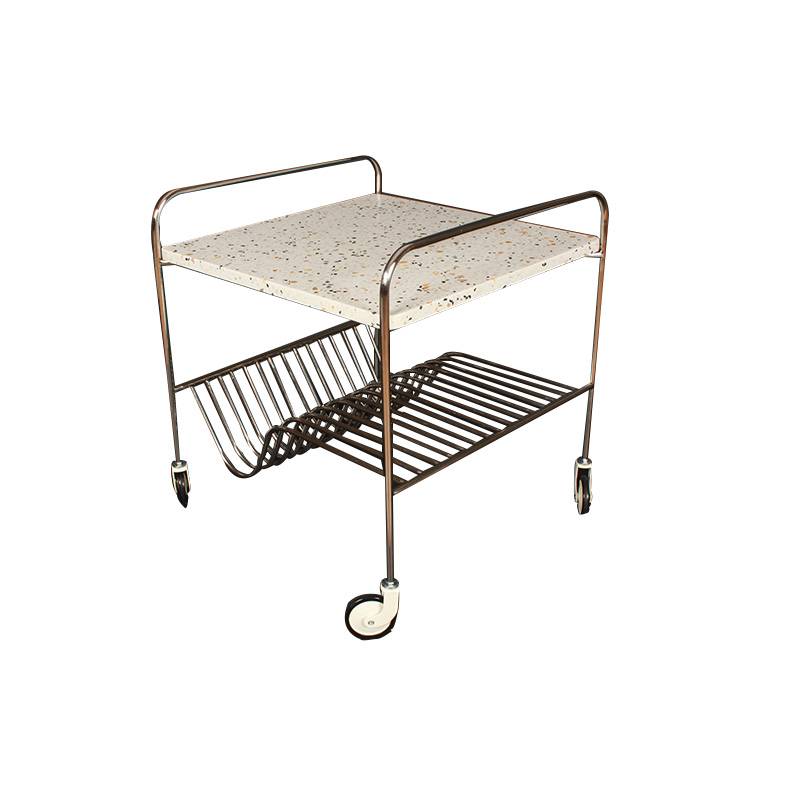 HH-A153 Wave - Trolley in Terrazzo/Nickel