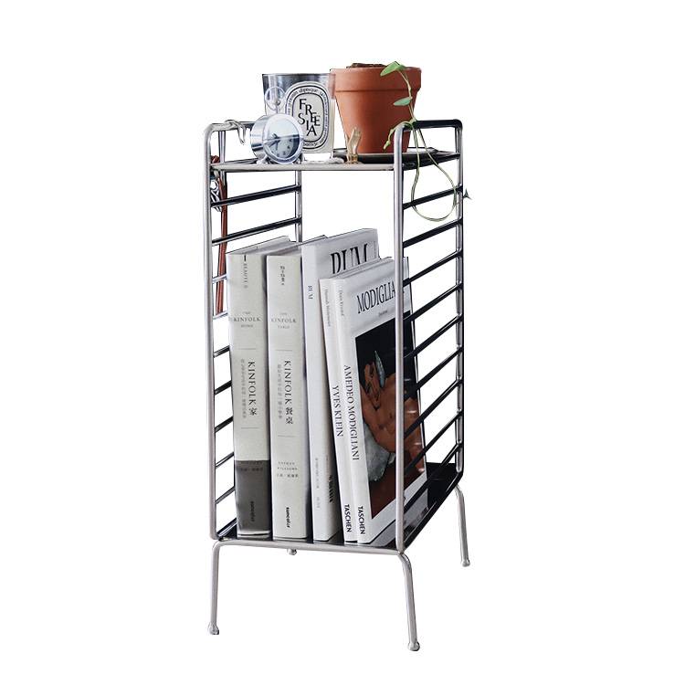 HH-A146 Industrial Style Minimalistic Metal Bar Side Table